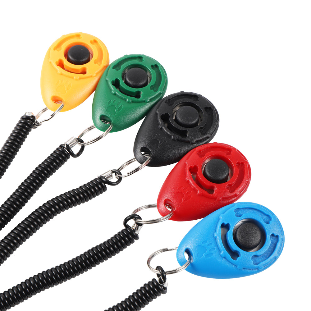 Dog Training Clicker with Keychain Strap