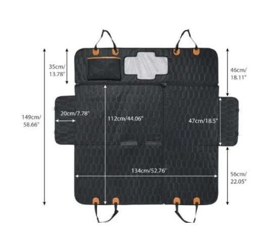 Premium Dog Car Seat Protector