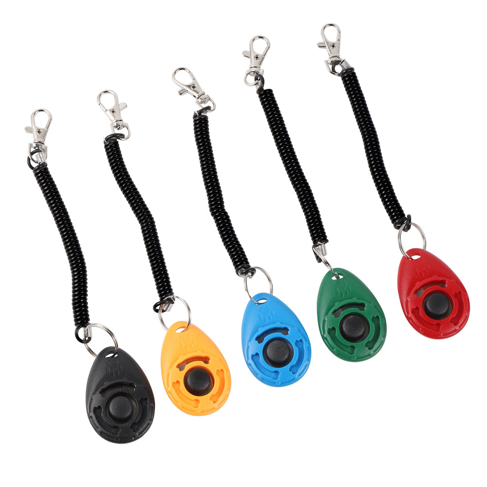 Dog Training Clicker with Keychain Strap