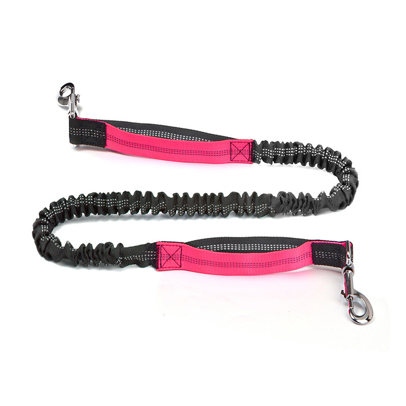 Pet Running Waist Bag with Leash