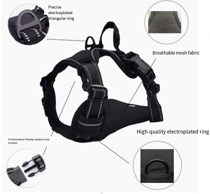 Heavy-Duty Dog Harness with Handle