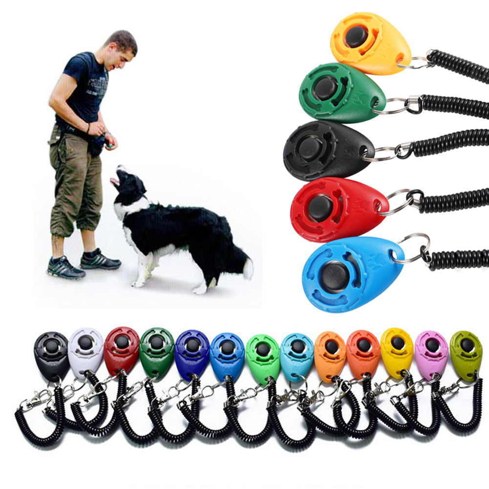 Dog Training Clicker with Keychain Strap